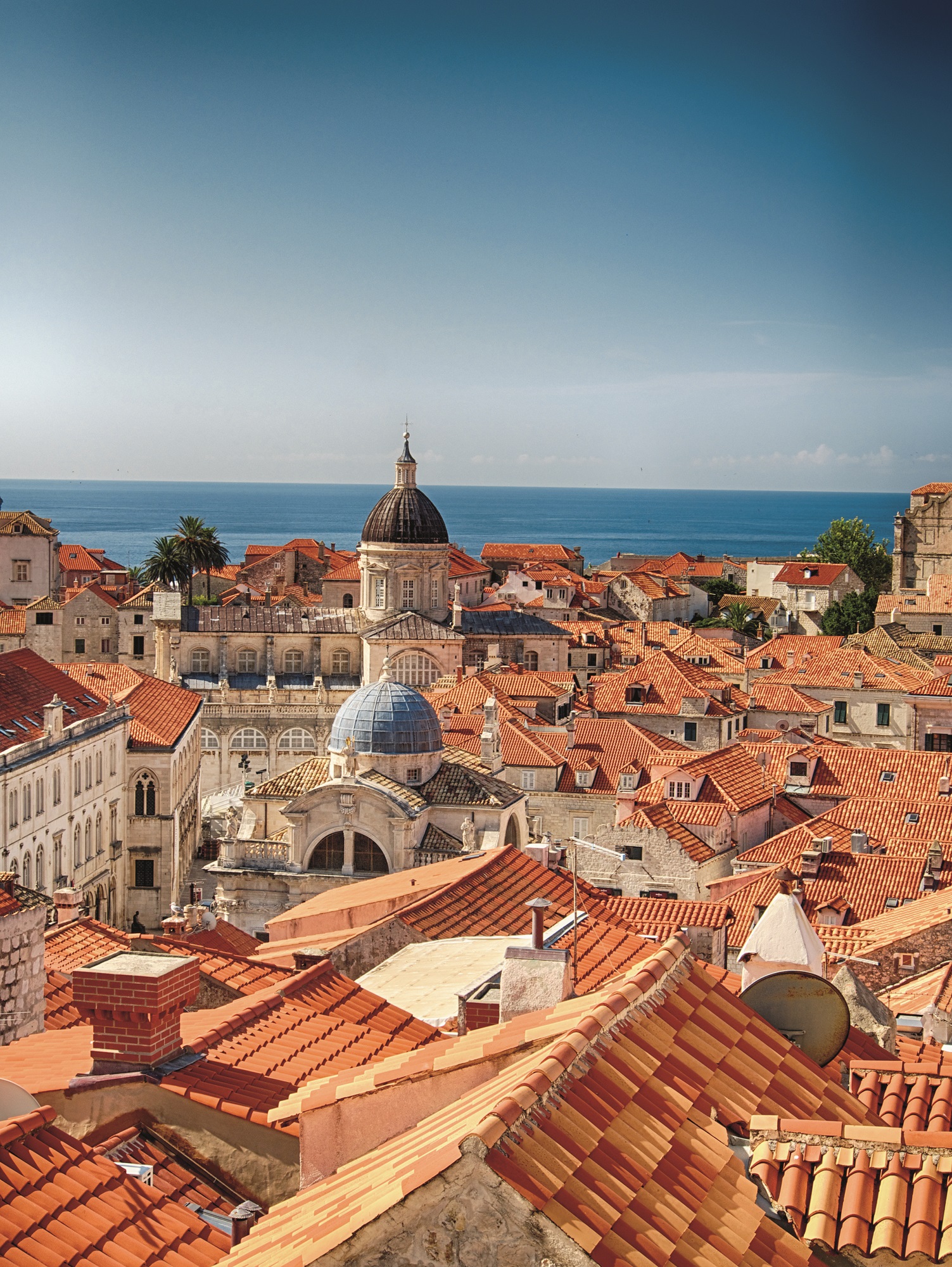 Red Roofs Of Dubrovnik Old Town, Croatia
